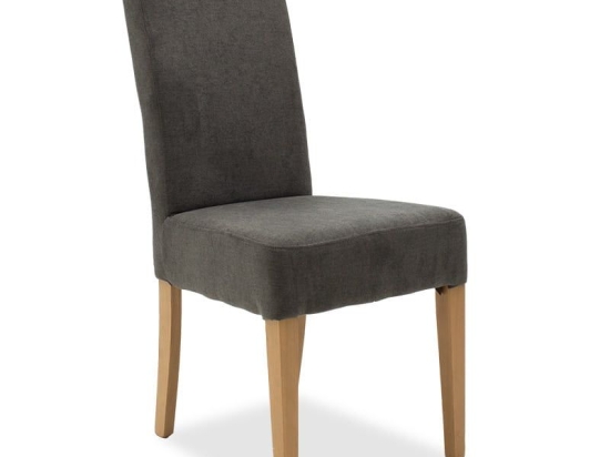 Καρέκλα Ditta 047-000046 45x58x96 Anthracite-Sonoma Ξύλο,Ύφασμα