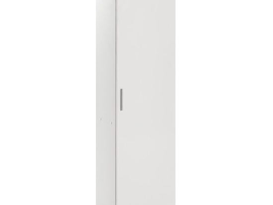Ντουλάπι-Στήλη Chad1 039-000154 45x32x169cm White Gloss Μοριοσανίδα, Μελαμίνη