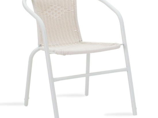 Πολυθρόνα Κήπου Obbi 130-000006 54x56x73 White