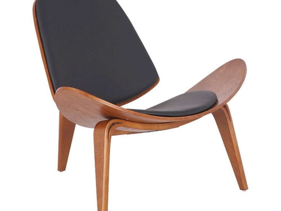 Πολυθρόνα Vilma 106-000015 90x73x75cm Black-Walnut
