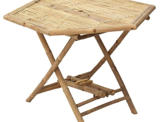 Τραπέζι Nando 141-000016 114x100x75cm Natural
