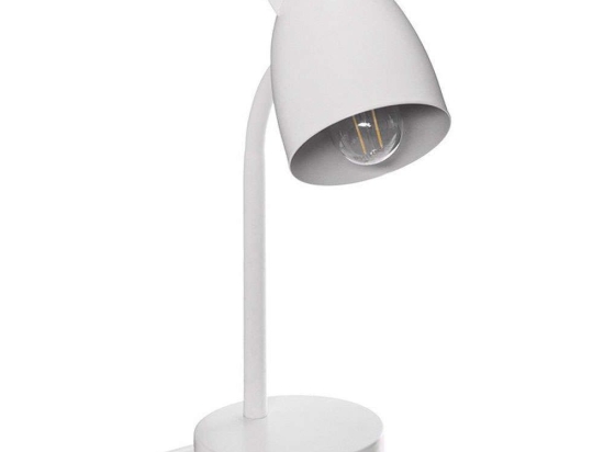 Φωτιστικό Επιτραπέζιο Lucian 199-000289 18x12,5x31cm 1xΕ14 25W White