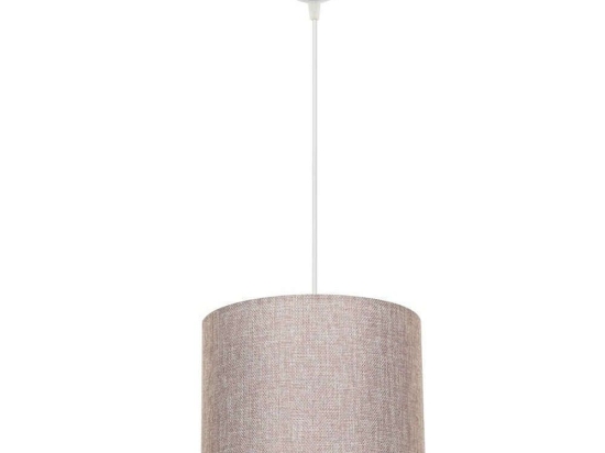 Φωτιστικό Οροφής PWL-1115 Φ22x60cm 1xΕ27 Beige-White