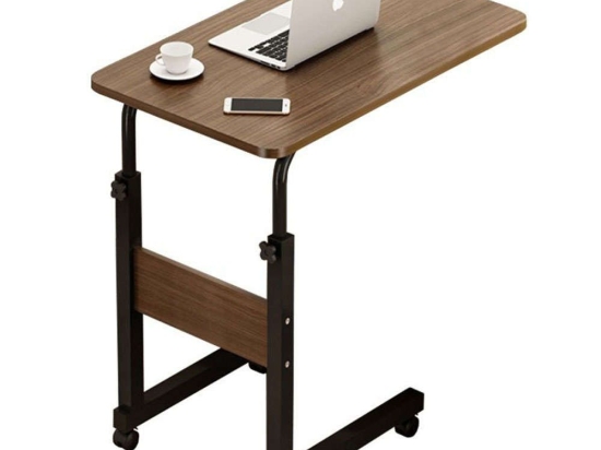 Τραπεζάκι Βοηθητικό Με Ρόδες Talf 072-000048 60x40x85cm Black-Walnut