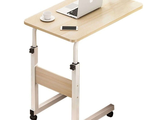 Τραπεζάκι Βοηθητικό Με Ρόδες Talf 072-000047 60x40x85cm Natural-White