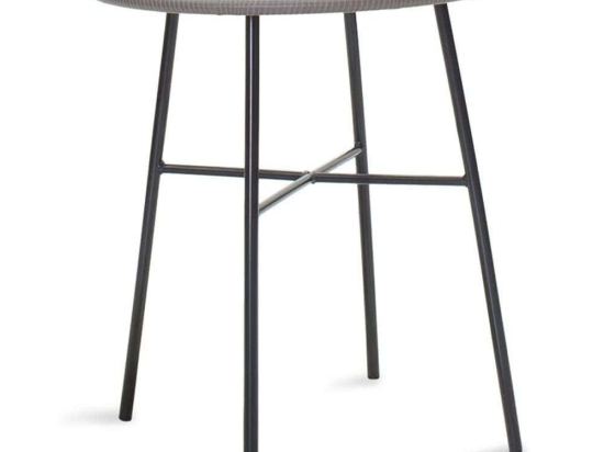 Τραπέζι Κήπου Gaus 140-000041 Φ70x74cm Black-Grey