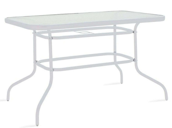 Τραπέζι Κήπου Valor 130-000015 120x70x70cm White