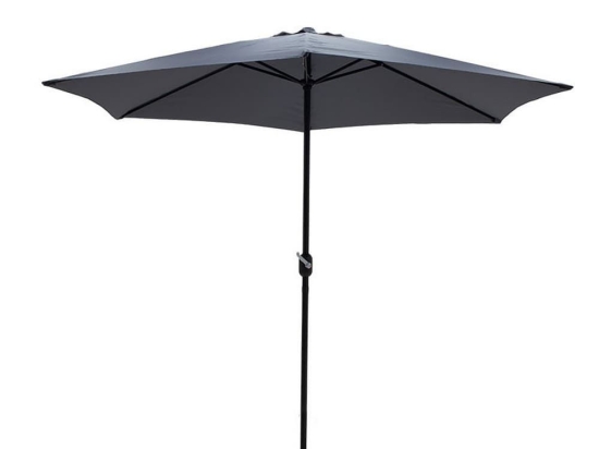 Ομπρέλα Κήπου Beach 186-000001 Φ3m Anthracite
