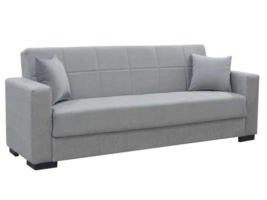 Καναπές - Κρεβάτι Τριθέσιος Vox 213-000001 212x77x80cm Grey
