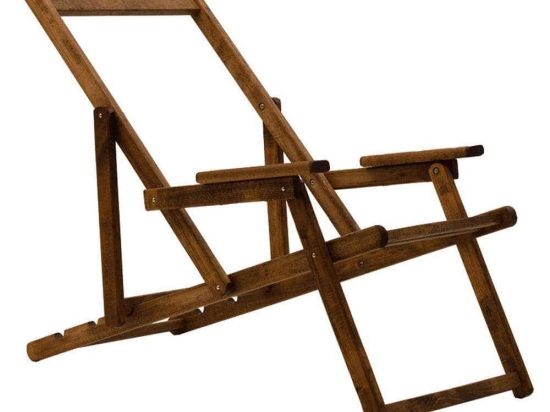 Σεζλόνγκ 237-000002 66x120x82/38cm Walnut