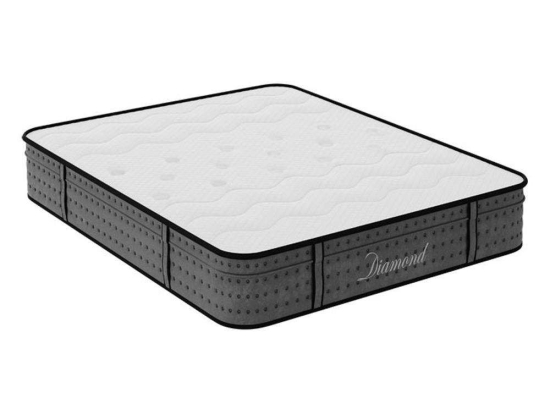 Στρώμα Diamond 100-000027 25-27cm 140x200cm White-Grey Διπλό