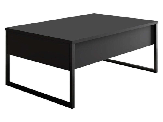 Τραπέζι Σαλονιού 071-001497 90x60x40cm Anthracite-Black