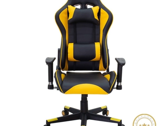 Καρέκλα Γραφείου Gaming Miel 232-000001 67x57x126-136cm Black-Yellow