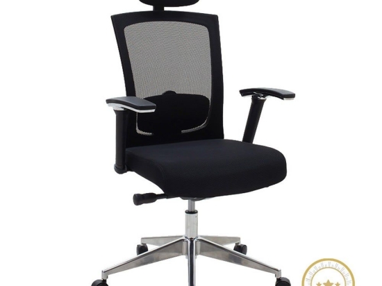 Καρέκλα Γραφείου Διευθυντή Nairn Premium 076-000015 67x70x111/120cm Black