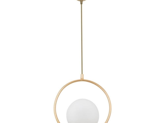 Φωτιστικό Οροφής PWL-1193 147-000115 Ε27 Φ26x75cm Gold
