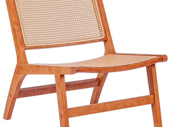 Πολυθρόνα Merritt 236-000002 66x72x72cm Natural-Walnut