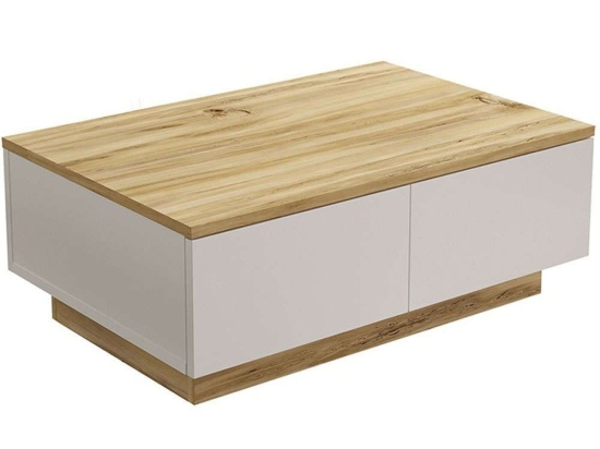 Τραπέζι Σαλονιού Thunder 176-000106 90x60x31,5cm Sonoma-White