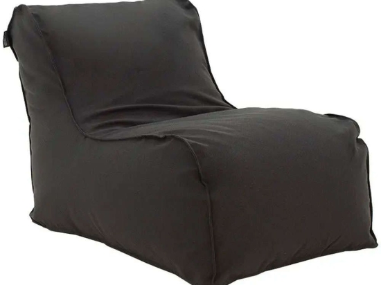 Πουφ Ξαπλώστρα Cosmos 056-000086 65x100x75cm Anthracite