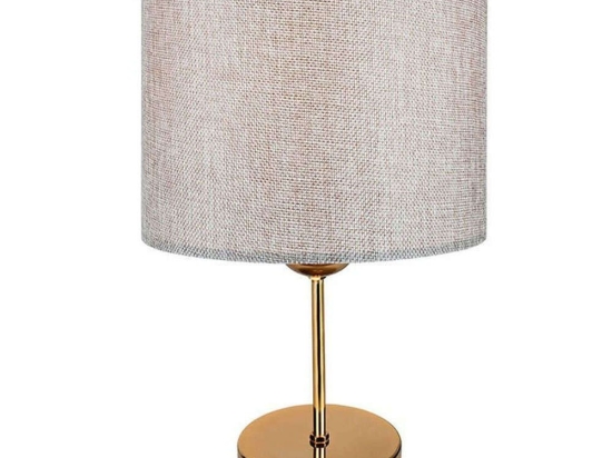 Φωτιστικό Επιτραπέζιο PWL-0961 147-000007 1xE27 Φ22x32cm Beige-Gold