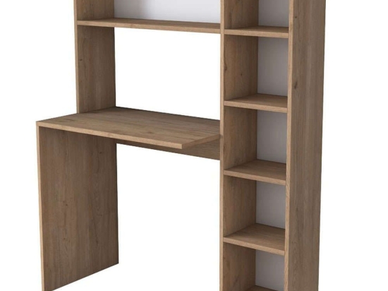 Γραφείο Εργασίας Με Βιβλιοθήκη Bookie 182-000068 113x40x142cm Sonoma