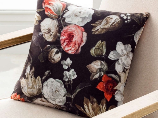 Μαξιλαροθήκη Διακοσμητική 485 Spania Multi Gofis Home 43X43 43x43cm Πολυέστερ