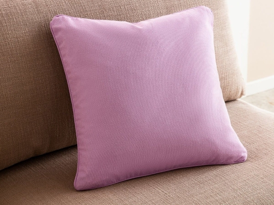 Μαξιλαροθήκη Διακοσμητική Colors 911/20 Lila Gofis Home 43X43 43x43cm Βαμβάκι-Πολυέστερ