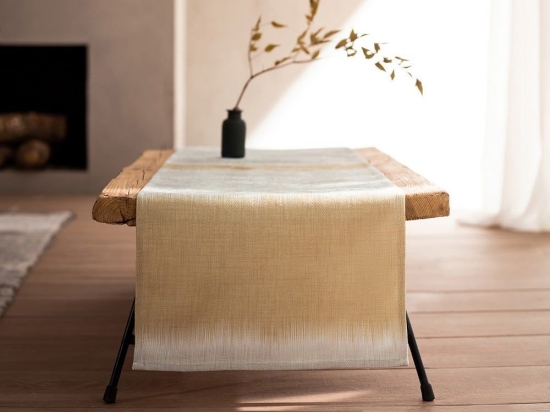 Runner Lisse 376/ 04 Mustard Gofis Home 40Χ160 Πολυέστερ