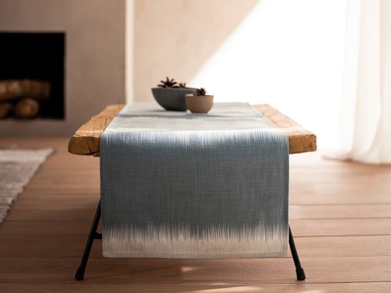 Runner Lisse 376/ 15 Grey Gofis Home 40Χ160 Πολυέστερ