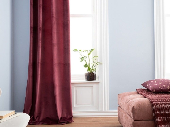 Κουρτίνα Winter 711/ 32 Cherry Gofis Home 140X280 Πολυέστερ