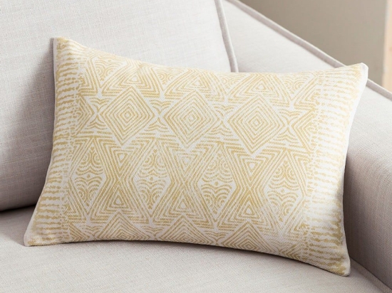 Μαξιλαροθήκη Διακοσμητική Zelena 397/ 04 Gold Beige Gofis Home 30Χ45 Πολυέστερ