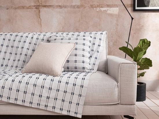 Ριχτάρι Celtic 377/ 09 Marine Blue Gofis Home Διθέσιο 180x250cm Βαμβάκι-Πολυέστερ