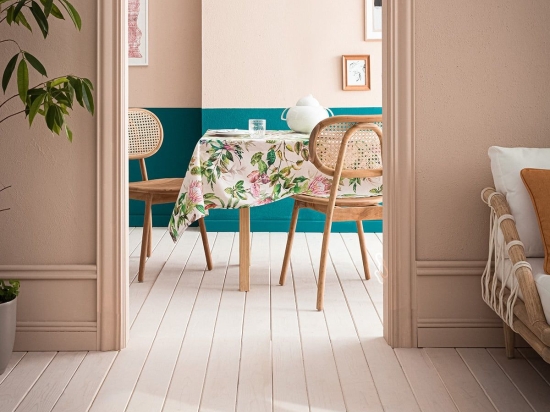 Τραπεζομάντηλο Luisa 494/ 06 Linen Gofis Home 150Χ220 100% Βαμβάκι