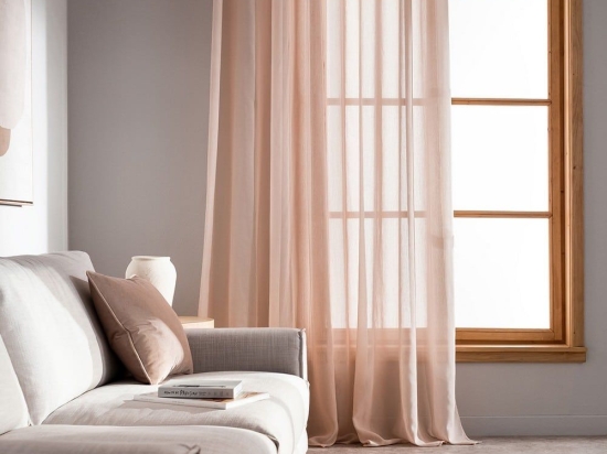 Κουρτίνα 505 47 Με Τρουκς Shell Beige Gofis Home 140X280 Πολυέστερ