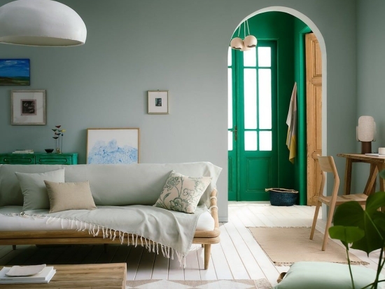 Ριχτάρι Eartha 372/49 Jade Green Gofis Home Διθέσιο 180x250cm 100% Βαμβάκι