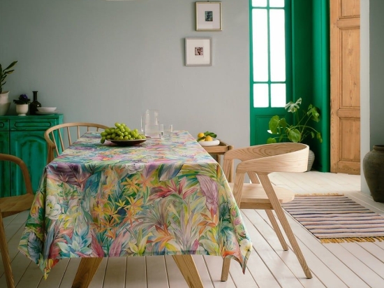 Τραπεζομάντηλο Juniper 249/19 Multi Gofis Home 135X180cm 100% Βαμβάκι