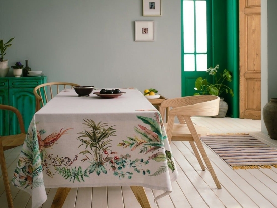 Τραπεζομάντηλο Birdie 562 Multi Gofis Home 145X180 Βαμβάκι-Πολυέστερ