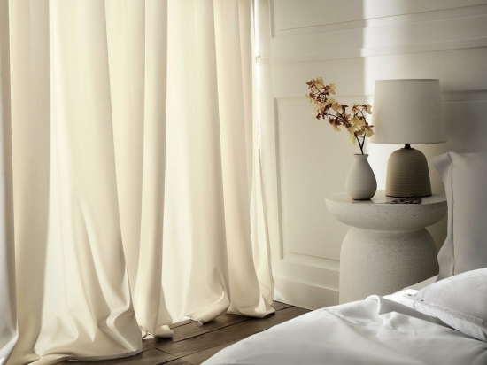 Κουρτίνα Winter 711/05 Με Σιρίτι Moon Ecru Gofis Home 140X280 Πολυέστερ