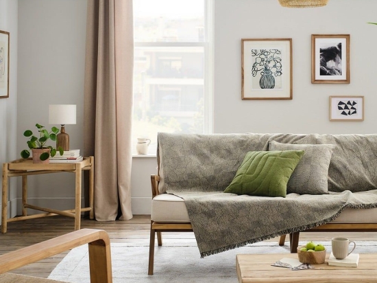 Ριχτάρι Lagertha 317/07 Green Gofis Home Τριθέσιο Βαμβάκι-Πολυέστερ
