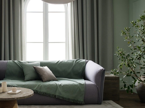 Ριχτάρι Storm 362/07 Dish Green Gofis Home Τριθέσιο 180x310cm Πολυέστερ