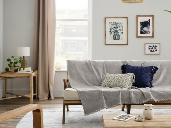 Ριχτάρι Valkyrie 234/15 Elephant Grey Gofis Home Διθέσιο 180x250cm Βαμβάκι-Πολυέστερ