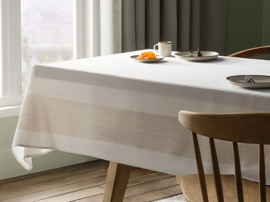 Τραπεζομάντηλο Liana 264 Beige-Ecru Gofis Home 145X260 Πολυέστερ
