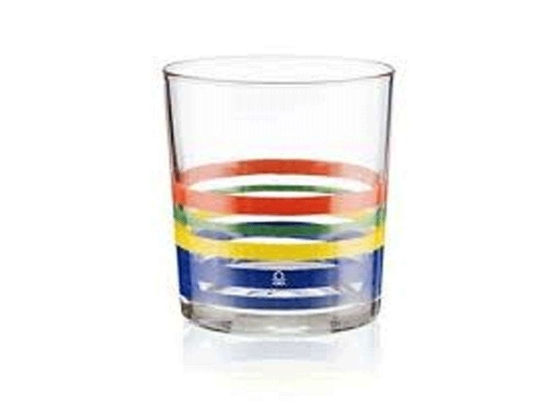 Ποτήρι Νερού (Σετ 4Τμχ) 20.21.0517 330ml Multi Benetton Γυαλί