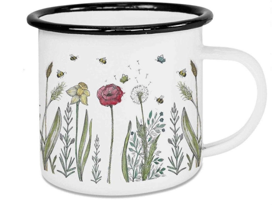 Κούπα Flower Meadow 300ml Multi Ligarti Εμαγιέ