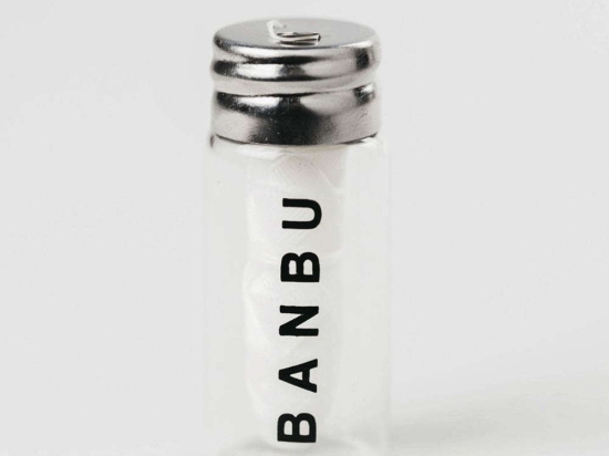 Οδοντικό Νήμα Σε Βάζο BNB9 Silver-Clear Banbu