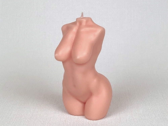 Κερί Ayla #057 10x5cm Pink Jaspers Tabletop Παραφίνη