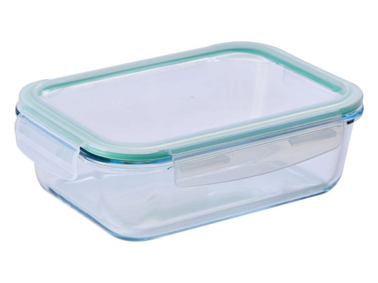 Φαγητοδοχείο Ορθογώνιο 20.21.0712 1500ML Γυάλινο Green Benetton Γυαλί