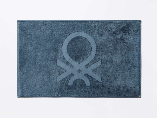 Ταπέτο Μπάνιου 20.21.0509 50X80cm 750GSM Cotton Dark Grey Tevere Benetton 50X80cm 100% Βαμβάκι
