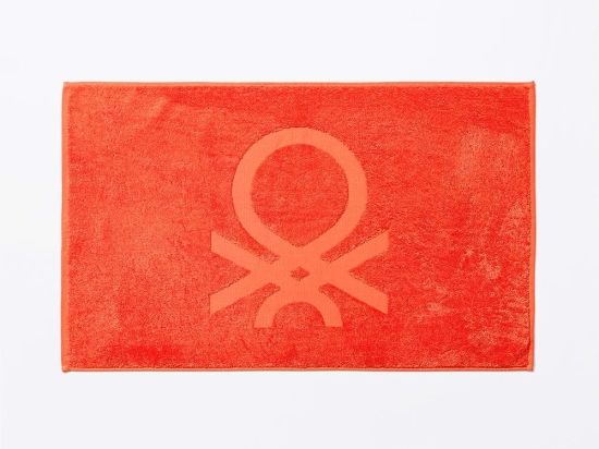 Ταπέτο Μπάνιου 20.21.0508 50X80cm 750GSM Cotton Red Tevere Benetton 50X80cm 100% Βαμβάκι