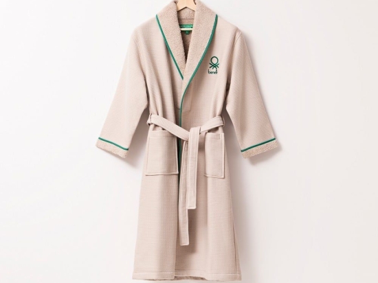 Μπουρνούζι Tevere Waffle Beige Benetton