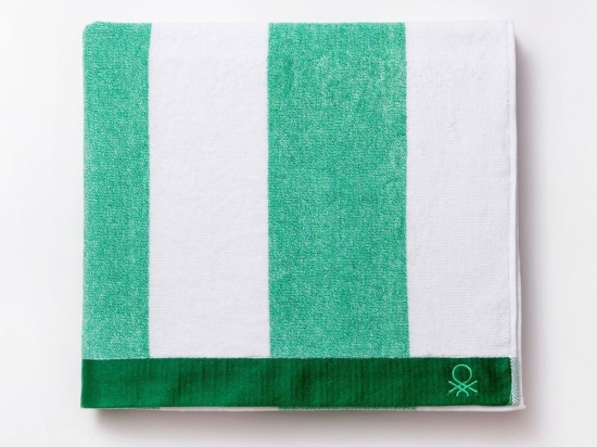 Πετσέτα Θαλάσσης Po Green Benetton Θαλάσσης 90x160cm 100% Βαμβάκι